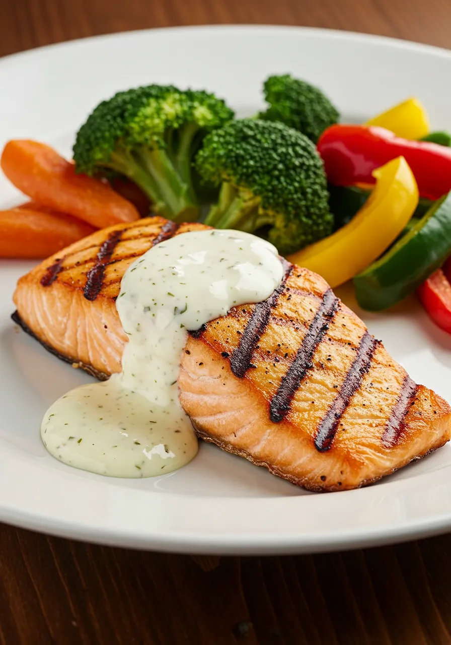 Texas Roadhouse Salmon - tertiary view